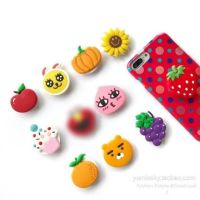 ?FRUIT POPSOCKET? ที่ติดมือถือ ตั้งได้ กาว3M ขาตั้งมือถือ Griptok