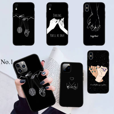 78FFA Simple Line Gestures อ่อนนุ่ม High Quality ซิลิโคน TPU Phone เคสโทรศัพท์ ปก หรับ iPhone 7 8 11 12 13 14 Pro XS Max SE X XR Plus SE