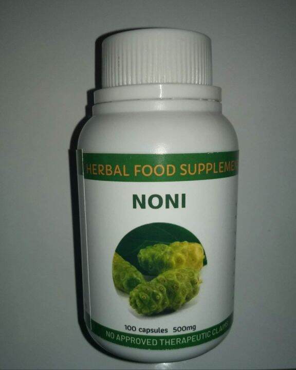 Noni Fruit and Leaf Herbal Capsule 100Capsules 500mg BIG DISCOUNT TODAY