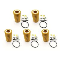 1/2/5Pcs Oil Filter For Audi A4 Volkswagen Golf GTI Jetta 2.0T 2.5L 06D115562