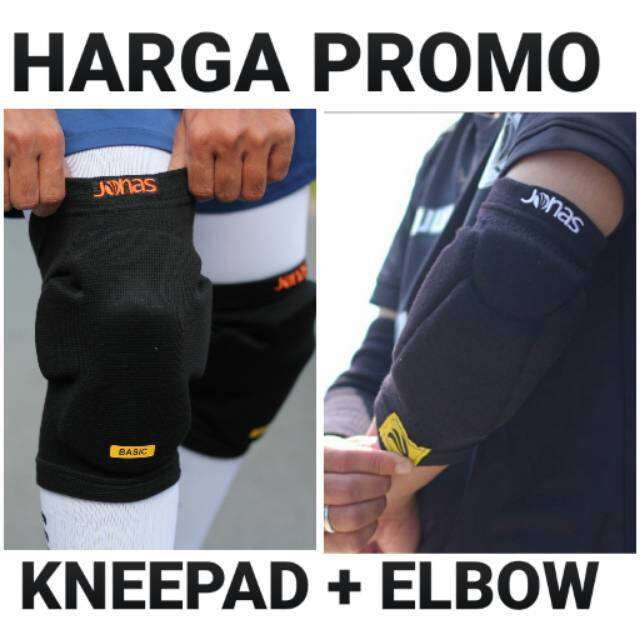 Kneepad Knee Pad Elbowpad Futsal Jonas Basic Protective Deker Knee