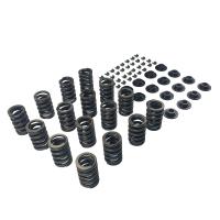 CCLight 64Pcs Valve Springs Set with Retainer &amp; Lock Fit for Chevy Sbc 327 350 400