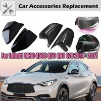 ส่วนลดจำกัดเวลาหมวกปีกกระจกข้างกระจกมองหลังสำหรับรถ Infiniti QX30 Q50S Q50 Q60 Q70 2014-2021อุปกรณ์เสริมรถยนต์