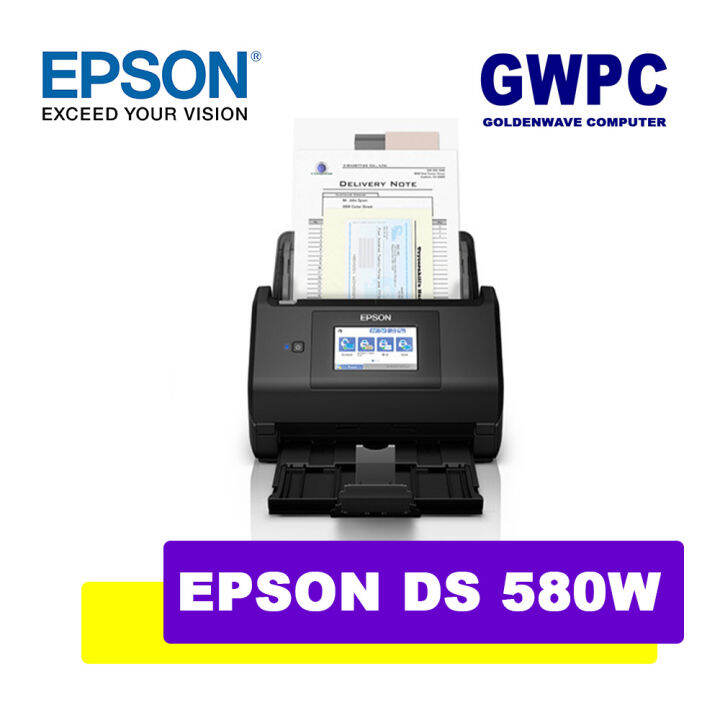 Epson WorkForce ES580W Duplex Sheetfed Document Scanner ES580W 580W