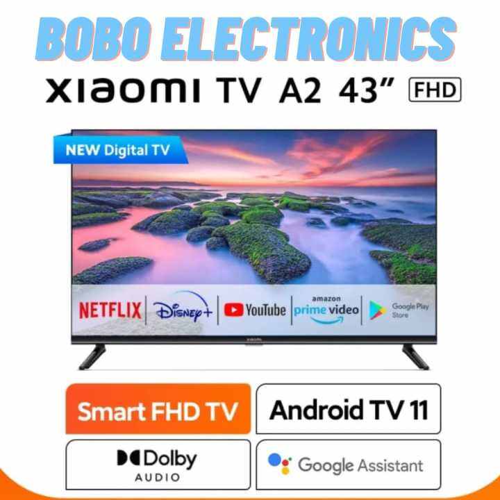 Xiaomi Mi TV A2 43 Led 43 inch Smart Android 11 Digital TV FHD - 43A2 ...