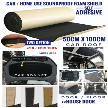 Soundproof Your Car With Heatproof Acoustic Foam And Cotton - Temu