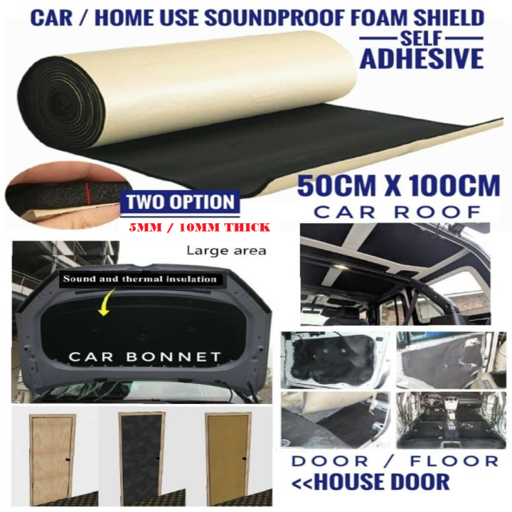 Car Sound Proof Soundproofing Cotton Foam Sound Dumping Insulation