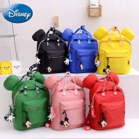 ☸﹍ Disney Children 39;s Backpacks Anime Cartoon Mickey Mouse Backpack Kindergarten Fashion Style Waterproof Wear Resistant Backpacks