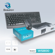 Bộ phím chuột không dây wireless Bosston WS800