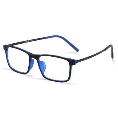 KatKani Mens And Womens Ultra-Light Pure Titanium Square Eyeglasses Frame Myopia Astigmatism Prescription Glasses Frame K8866