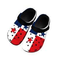 Panamanian Flag Home Clogs Custom Water Shoes Mens Womens Teenager Panama Shoe Garden Clog Breathable Beach Hole Slippers House Slippers