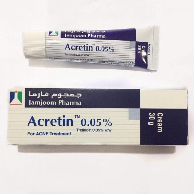 Acretin 0.05 Cream 30g for Acne/Aging | Lazada PH