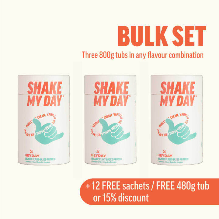 Bulk Set Three 800g Tubs Lazada.co.th