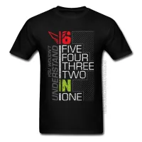 Vintage Motorcycle Gear 1N23456 Tshirt For Men Autocycle Motorbike Speedometer Personalized Print Game T Shirt Black