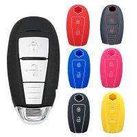 [A Car Home] Soft Key Case Fit สำหรับ Suzuki Vitara 2022 SX4 II (S-Cross) 2021ซิลิโคนพวงกุญแจรถอุปกรณ์เสริม Key Protector