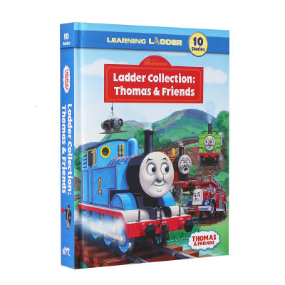 Thomas And His Friends English Originalสมุดวาดภาพระบายสีสำหรับเด็กLadder Collection: โทมัสแอนด์เฟรนด์10 Stories 10 Stories Collectionหนังสือเด็กปกแข็งFull Color