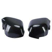 2Pcs Air Filter Cap Compact Direct Replacement Carbon Texture Motorcycle Air Intake Filter Cover for Honda CB400 VTEC 2009-2012