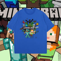 เสื้อยืดลำลองฤดูร้อน เสื้อยืดลำลองฤดูร้อน Minecraft เสื้อยืดลำลองฤดูร้อน S-5XL