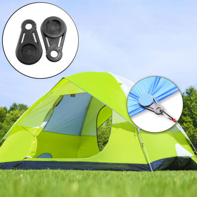 Camping Awning Rainproof Buckle Canopy Grommet Anti-bird Fence Tent Clip Fix Clamps Fixed Buckle