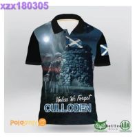 Scottish Veteran Unless We Forget Culloden Polo Shirt