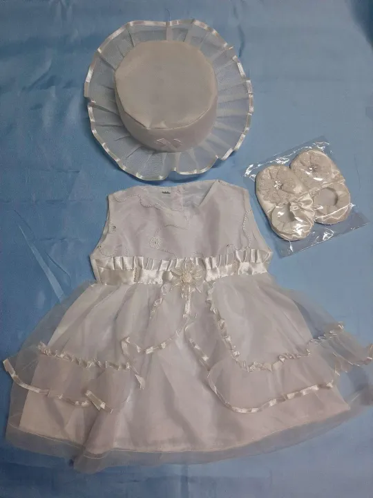 Baptismal dress for baby girl | Lazada PH