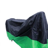 Outdoor Waterproof Motorcycle Cover Indoor Breathable Motorbike Rain UV Cover with Storage Bag Covers