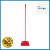 ไม้กวาดน้ำพลาสติกด้ามยาว ตราสมอ สีฟ้าPLASTIC BROOM WITH LONG HANDLE ANCHOR LIGHT BLUE **ของแท้100%**