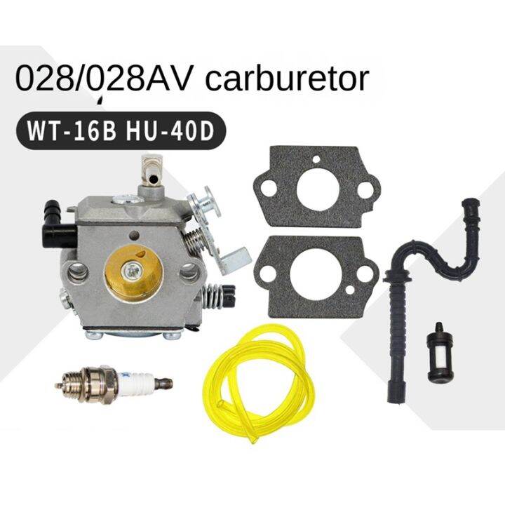 for-stihl028-028av-carburetor-kit-hu-40d-walbro-wt-16b-gasket-filter-accessories