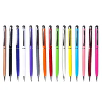 15 Pcs Stylus for Touch Screen Metal Pen Multicolor Stylus Replacement Parts for Touch Screen Cell Phone Tablet Devices