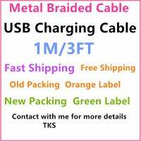 100pcs/lot Charger Cables 1M/3FT Sync Data Cable Metal Braided Cable Charging For i11 Pro Max 7 8 6 Plus XR USB Kabel Wholesale