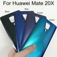 7.2 "สำหรับ Huawei Mate แบตเตอรี่20X ปลอกหุ้มช่องหลังฝาหลังสำหรับ Huawei เมท20X ฝาหลังปิดโทรศัพท์เมท20 X 20X EVR-L29 EVR-AL00