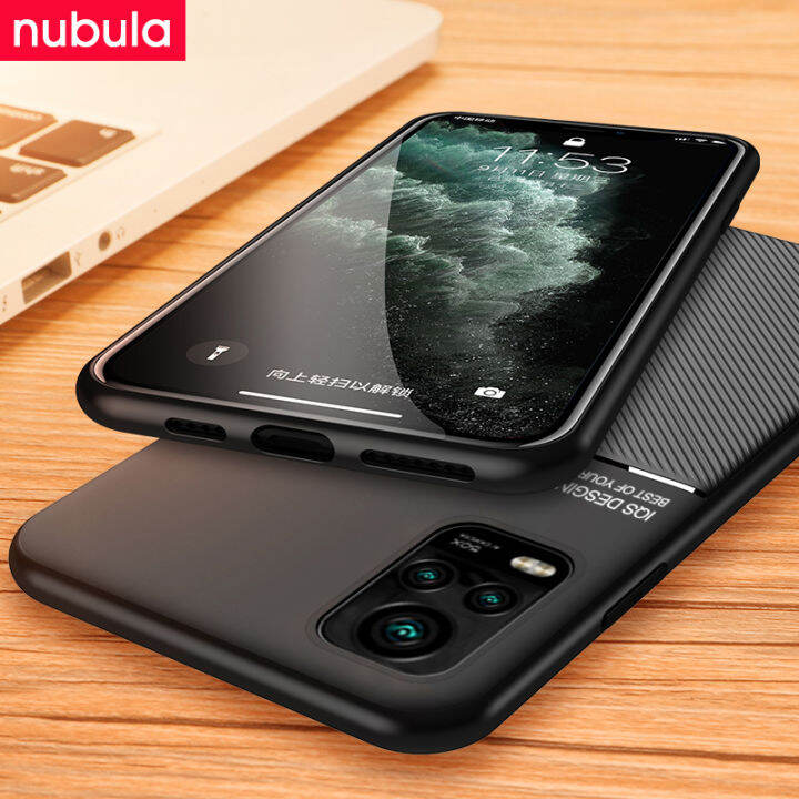 nebula-สำหรับ-vivo-v20-pro-6-44นิ้ว-ปลอกกระจกเทมเปอร์-silky-รู้สึกหนัง-hp-vivo-v20-pro-โทรศัพท์มือถือกรณีกันกระแทกรถแม่เหล็กปกหลัง-lanyard-ชุดทำความสะอาดหน้าจอสำหรับ-vivo-v20-pro