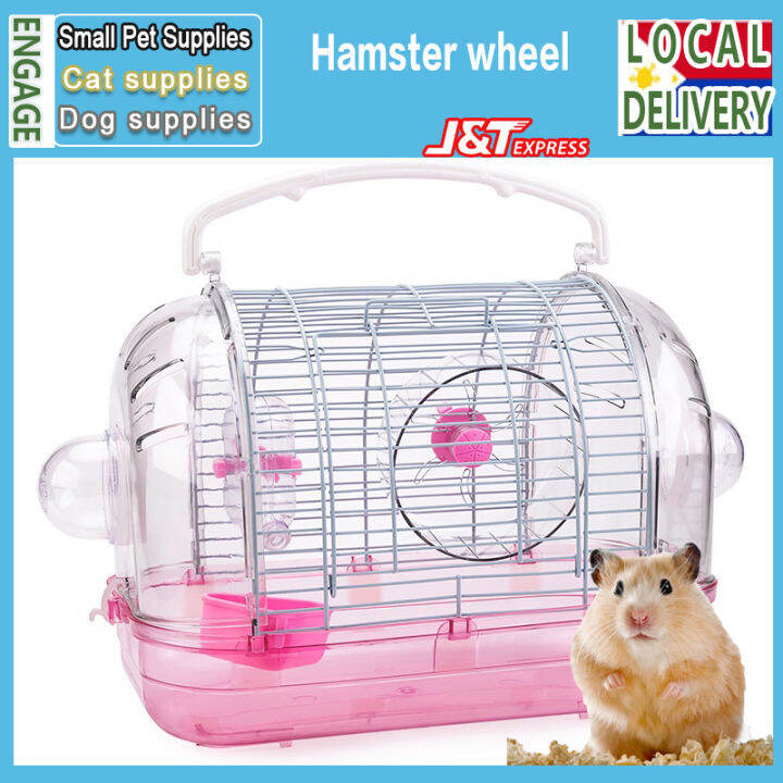 Hamsters Cages Acrylic Hamsters House/transparet Single layer travel