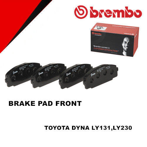BREMBO TOYOTA DYNA LY131,LY230 FRONT BRAKE PAD P83092 Lazada