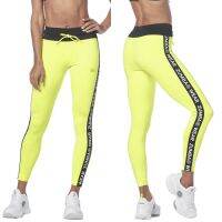 ZW Drawcord Waistband Ankle Leggings (กางเกงเลกกิ้งออกกำลังกายซุมบ้า)