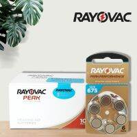 ☍☾☬ Rayovac Peak A675 60x Hearing Aid Batteries A675 P675 PR44 Zinc Air Cell Button Battery for Powerful BTE Hearing Aids