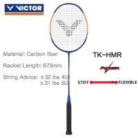 VICTOR original 4U 5U High-tension Badminton Racquet TK-HMR Badminton Racket 100% carbon Thruster hammer