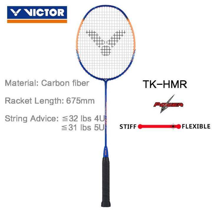 VICTOR original 4U 5U Hightension Badminton Racquet TKHMR Badminton