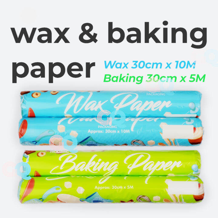 Wax (Paraffin) & Baking (Parchment) Paper 30cm x 10M, 30cm x 5M Lazada PH