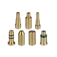 Gas Refill Adapter For Dunhill Dupont &amp; Other Famous Petrol Lighters Reusable Special Inflatable Head Brass Nozzle Copperheads