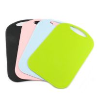 Plastic Chopping Block Meat Vegetable Cutting Board Non- Anti Overflow With Hang Hole Chopping Board