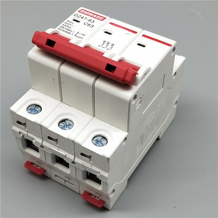 dz47-63-ac220v-400v-3p-6a-10a-16a-20a-25a-230v-32a-40a-50a-63a-mini-circuit-breaker-cutout-miniature-ในครัวเรือน-air-switch