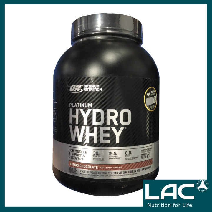 ON Platinum Hydro Whey® Turbo Chocolate 3.5lbs (Best by September