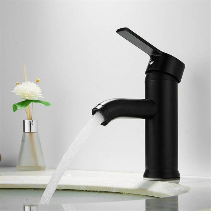 single-handle-bathroom-basin-faucets-coldhot-mixer-basin-sink-tap-black-water-kitchen-faucet-bathroom-accessories