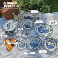 พร้อมส่ง!! Set จาน Johnson Brothers The Old Brin Castles Blue ? สวยเลอค่าในราคาที่จับต้องได้