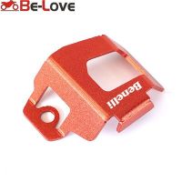 Red For Benelli TRK 502 752S TNT 302S / BN302 / Leoncino 250 BJ250 Alloy Motorcycle Rear Brake Fluid Reservoir Cover Guard