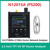 N1201SA+(PS200) 34.375MHz-2.7GHz 2.4 Inch Vector Network Analyzer TFT UV RF Standing Wave Tester