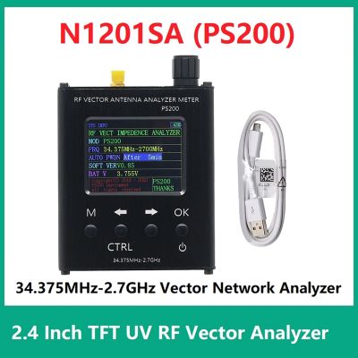 N1201SA+(PS200) 34.375MHz-2.7GHz 2.4 Inch TFT UV RF Standing Wave Tester SMA-K RF Analyzer
