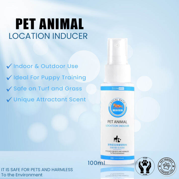 Pet potty training spray Puppy training spray Dog training attractant