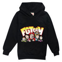 [ในสต็อก] FGTEEN 3-14ปี Hoodies สำหรับหนุ่มๆสาวๆผ้าฝ้ายผสมการ์ตูนแขนยาวคลุมด้วยผ้าเสื้อกันหนาวเด็กเสื้อผ้าเด็กฤดูใบไม้ผลิและฤดูใบไม้ร่วงกีฬา